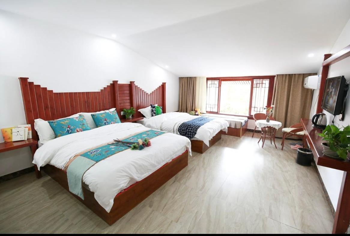 Tea House Hotel จางเจียเจี้ย ภายนอก รูปภาพ