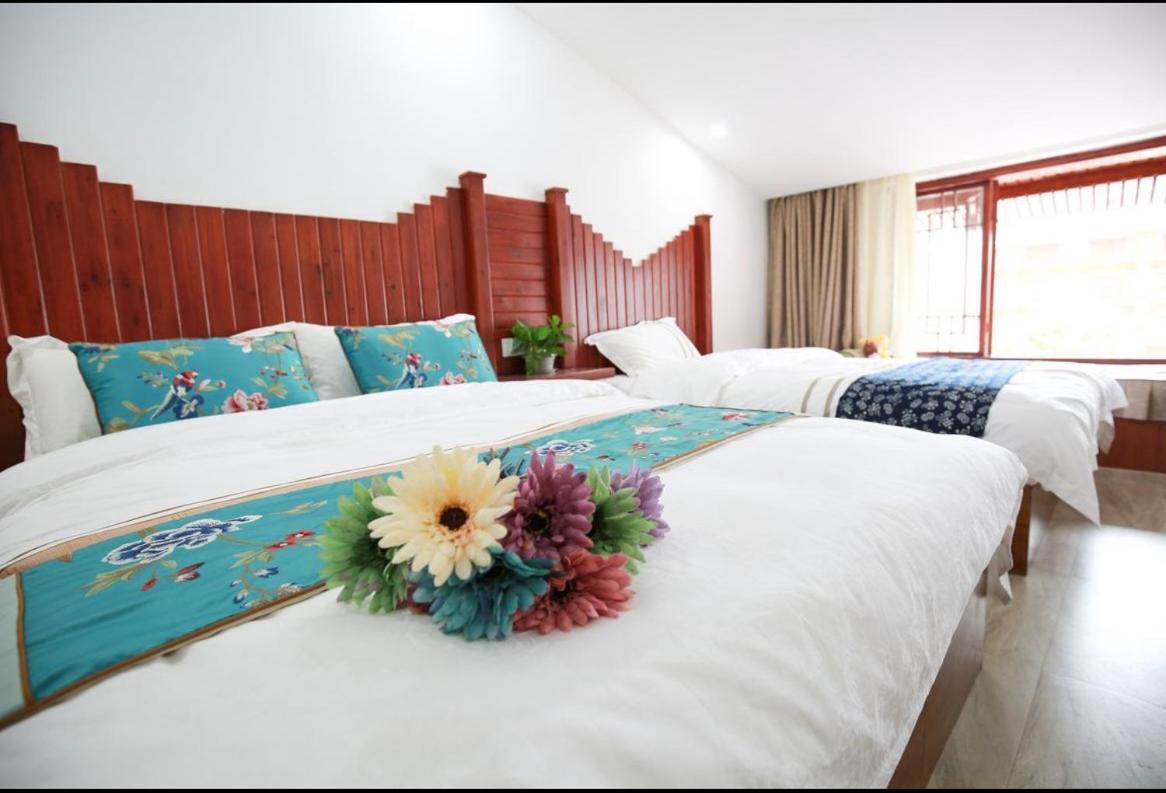 Tea House Hotel จางเจียเจี้ย ภายนอก รูปภาพ