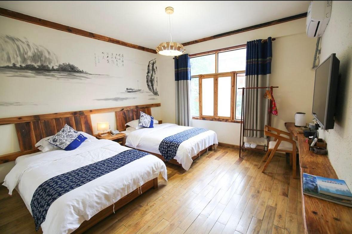 Tea House Hotel จางเจียเจี้ย ภายนอก รูปภาพ