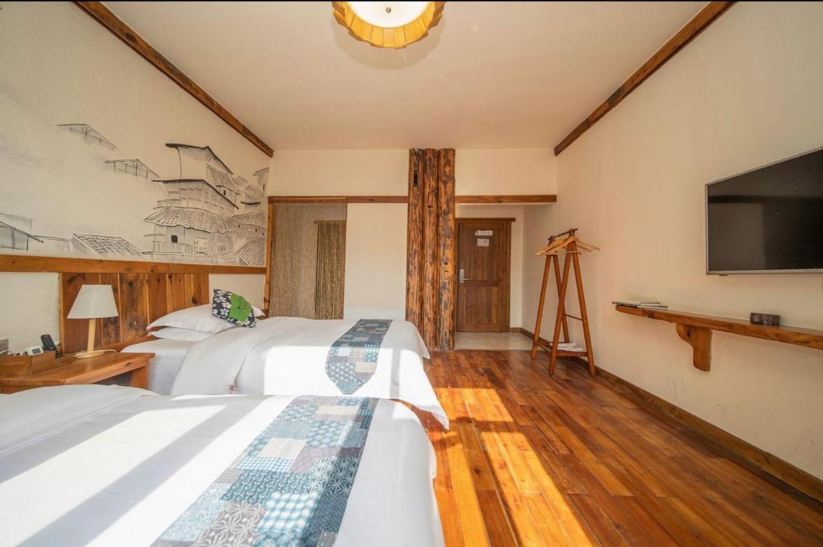 Tea House Hotel จางเจียเจี้ย ภายนอก รูปภาพ